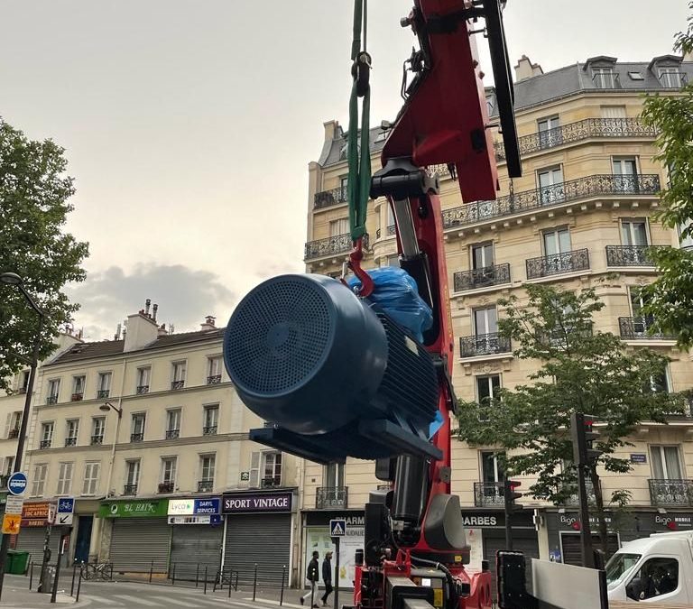 AEP PARIS ÎLE DE FRANCE – Prestation clé en main pour la remise en état de machines tournantes